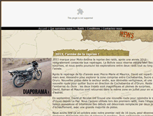 Tablet Screenshot of moto-aventure.com